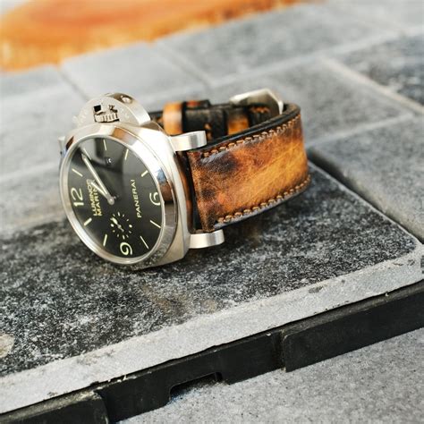 panerai oem leather straps|original panerai watch strap.